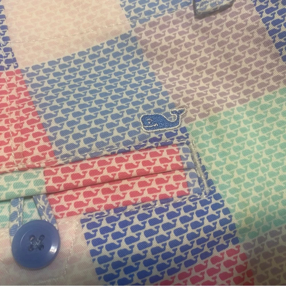 Vineyard Vines Multicolor Checkered women’s shorts - Picture 4 of 4